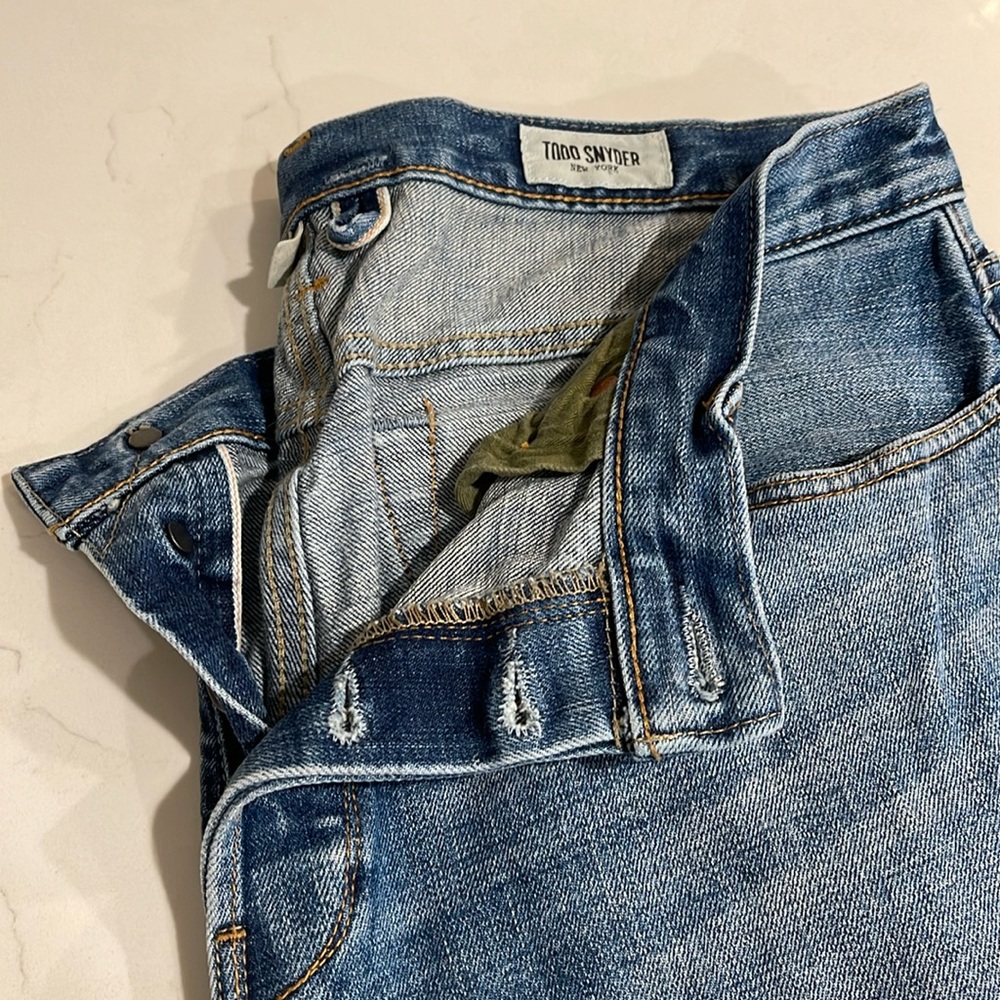 Todd Snyder - Button-fly selvedge denim - 32 x 32